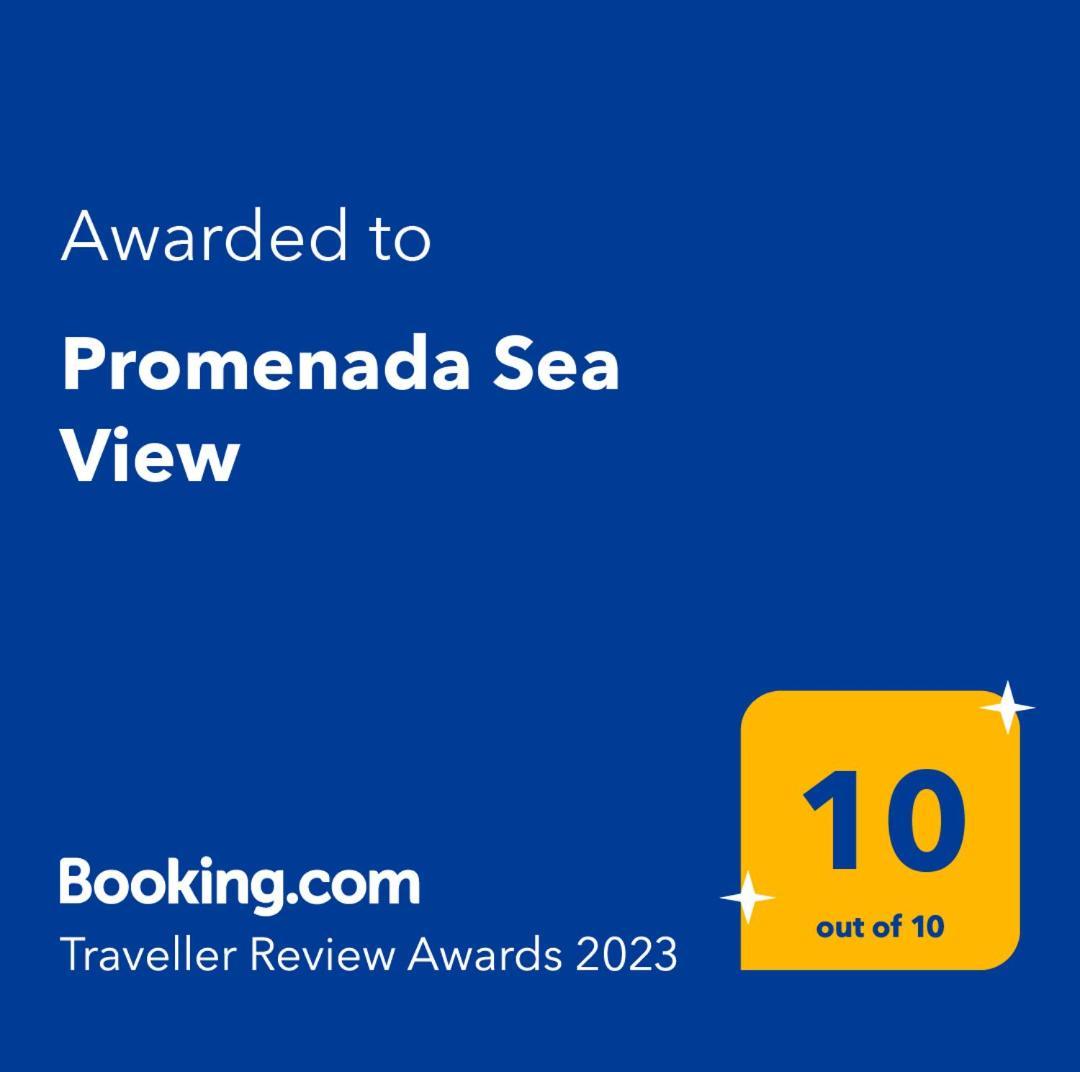 Апартаменты Promenada Sea View Нэводари Экстерьер фото