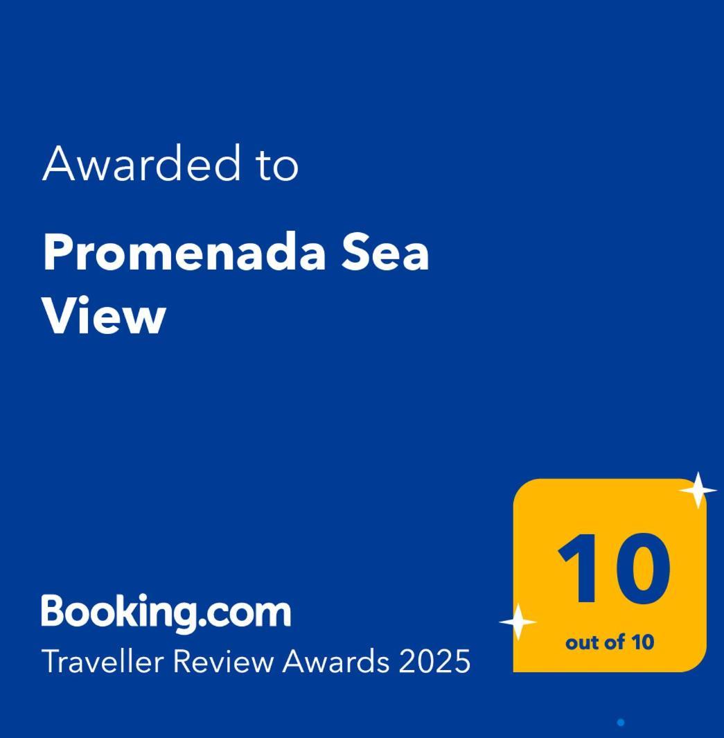 Апартаменты Promenada Sea View Нэводари Экстерьер фото